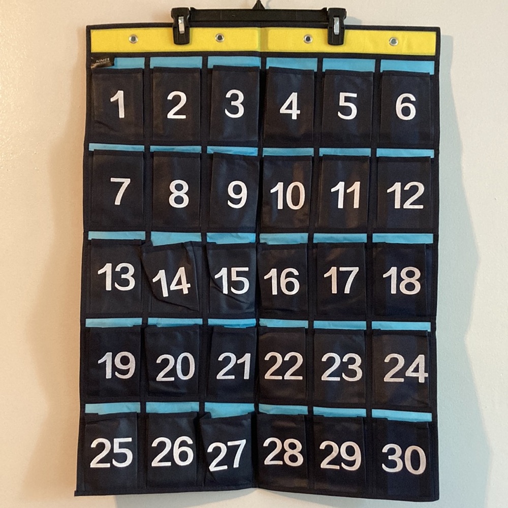 3/$35 - 30 pocket organizer